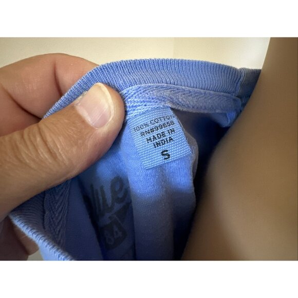 Salty Sam's T-Shirt Mens Small Fort Myers Beach Cotton Unisex Blue Made In India - Picture 6 of 6